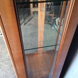 Louis Philippe cherry wood display case 180 cm