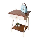 Bedside table, boarding school bedside table, night table