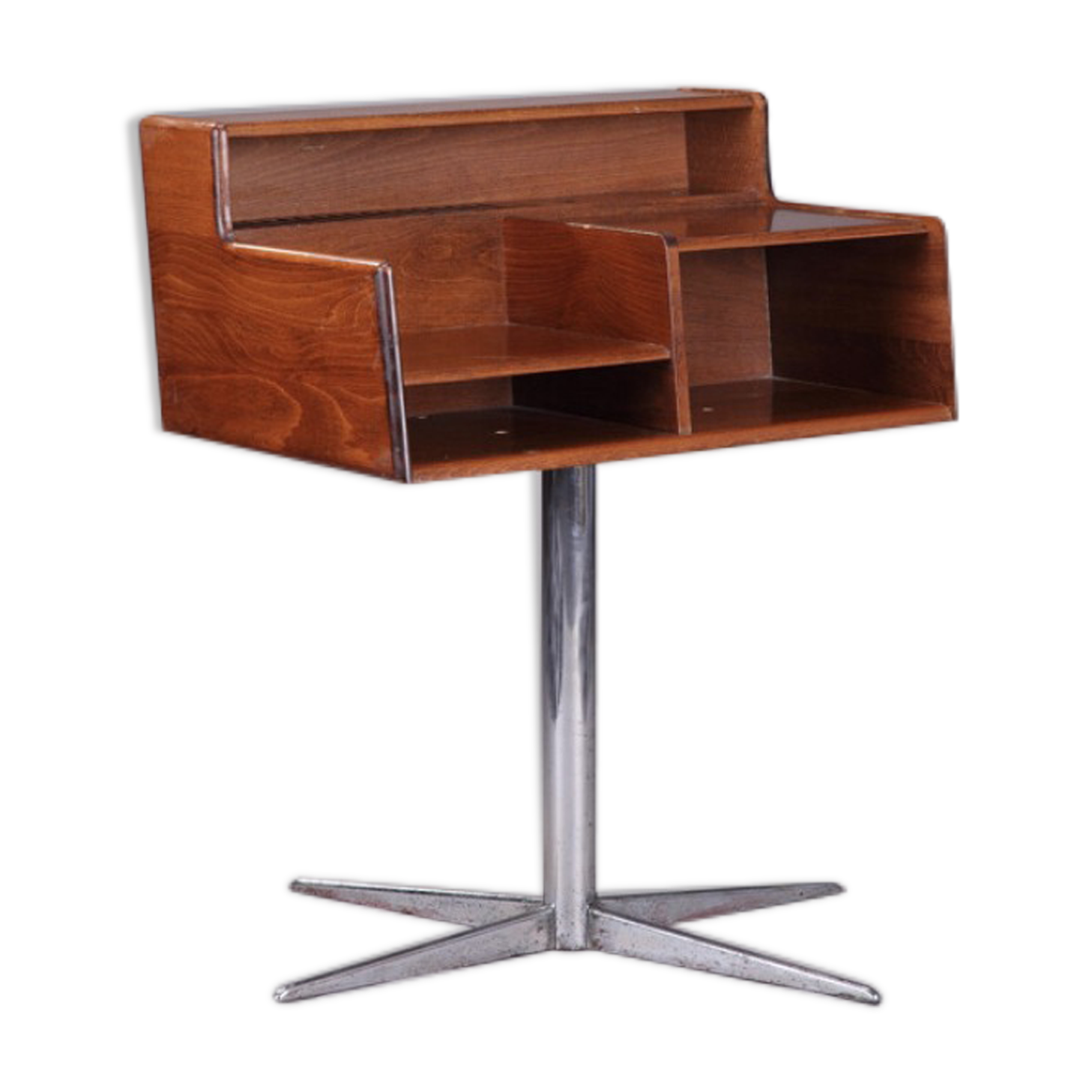 Vintage wooden desk console FIMSA edition, Italy 1960
