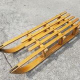 Old wooden toboggan - Donnay
