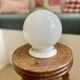 White ball wall light