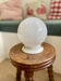 White ball wall light