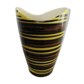 Vase en céramique St Clement signé années 50 60