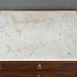 Small Mahogany Chest of Drawers, Louis XVI Style – Part 2 of the 19th Century