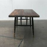 Pirkka Early dining table from the mid-century by Ilmari Tapiovaara for Laukaan Puu, 1960s.