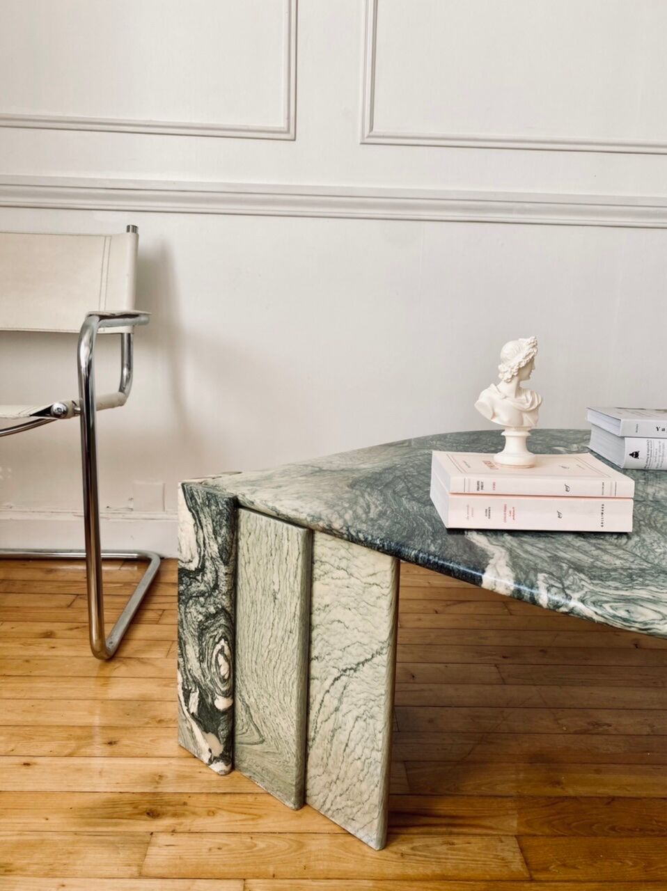 Marble coffee table