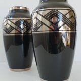 Pair of art deco vases