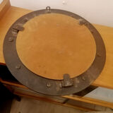 Round cast iron mirror, 1960