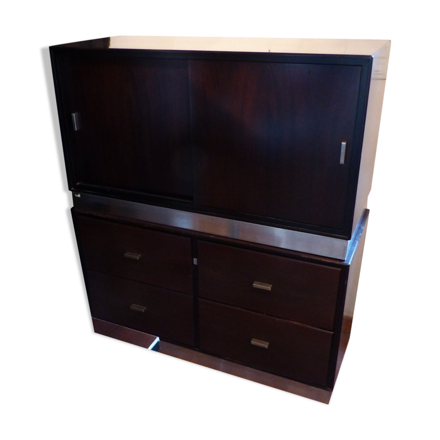 Storage furniture in 3 parts from the 1960s
