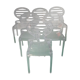Set of 6 Cocca Chairs by L. Battaglia for Scab, 2014