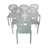 Ensemble de 6 chaises Cocca par L. Battaglia pour Scab, 2014