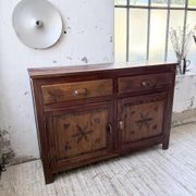 Meuble de rangement confiturier art populaire savoyard 1950