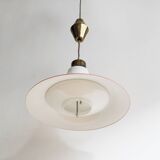Vintage 1960s Adjustable Ceiling Lamp