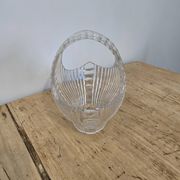 Panier à fruits en cristal 1960