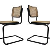 Cesca design chair b32 model in black set of four