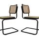 Cesca design chair b32 model in black set of four
