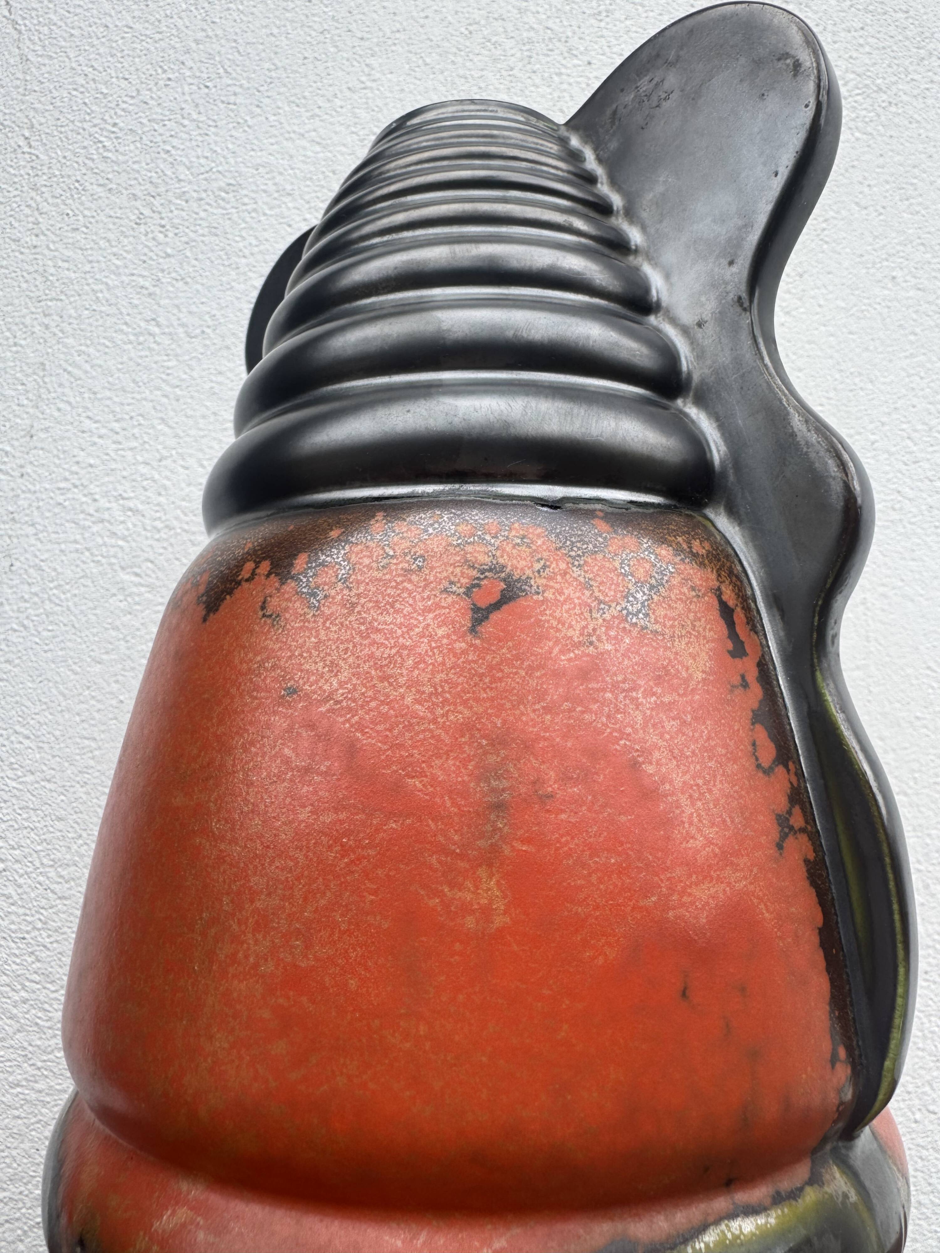 Art Deco ceramic vase Fives Lille
