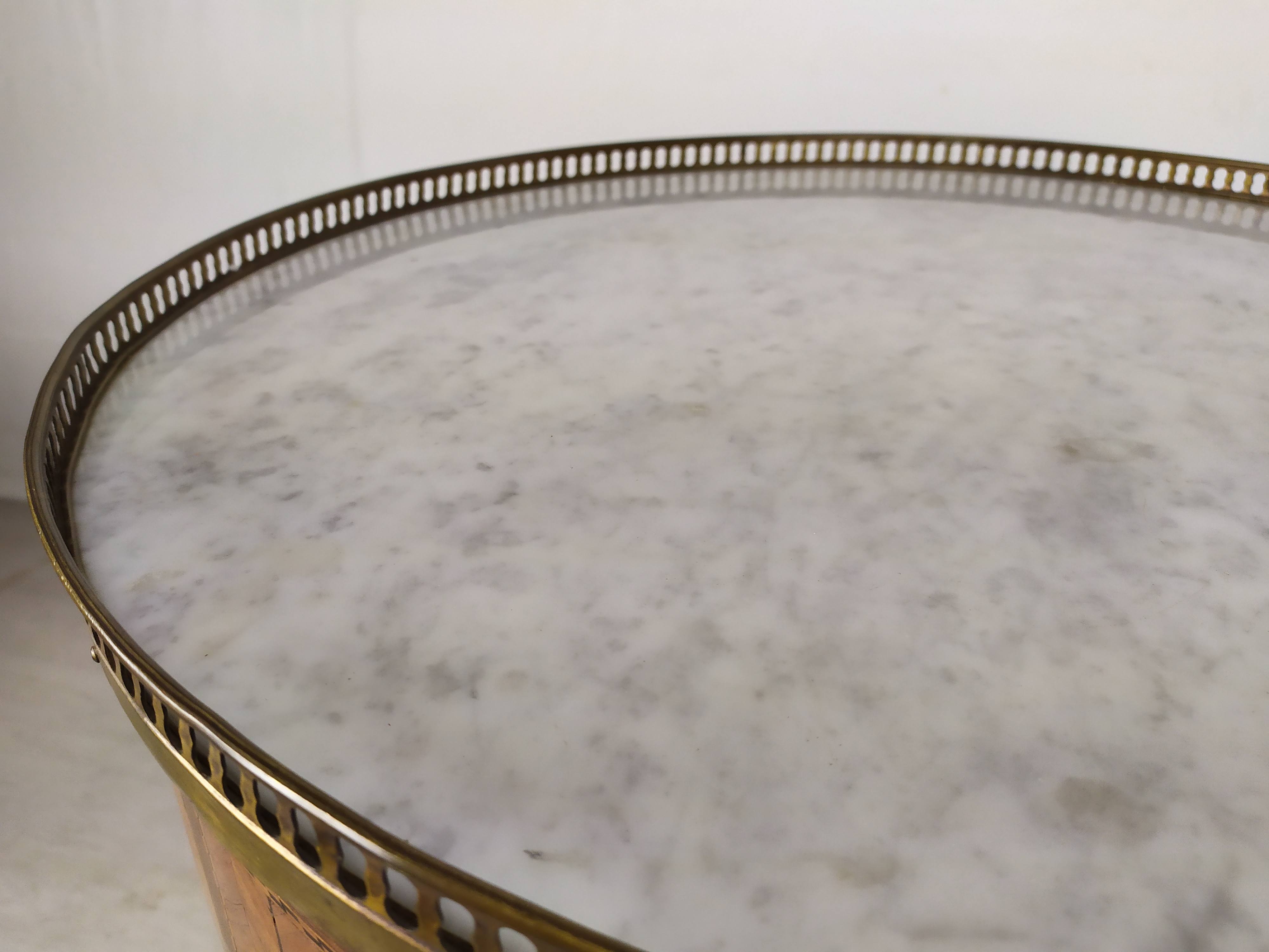 Louis XVI hot water bottle table