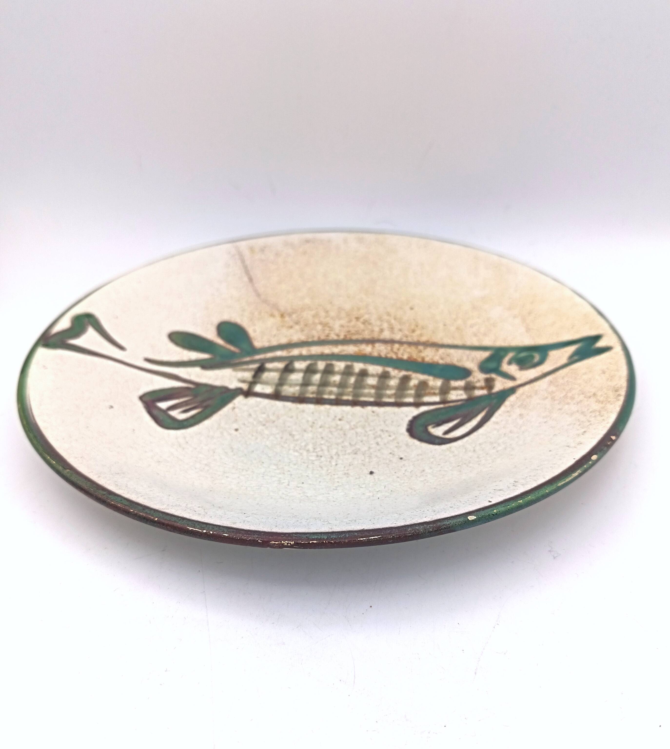 Plate Roger Picault - Vallauris