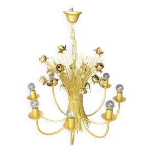 Lustre en métal vintage - forme