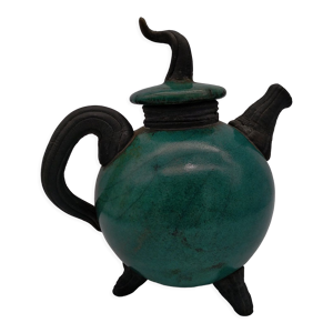 Théière Citrouille raku