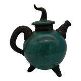Théière "Citrouille " raku