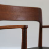 Scandinavian chair in Teak Henning Kjaernulf 1960