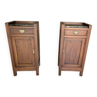 Paire de Chevets Art Nouveau