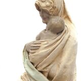 "Vierge à l'enfant" par A. Maeterlinck-Lefebvre