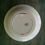 Round dish iron earth choisy le roi