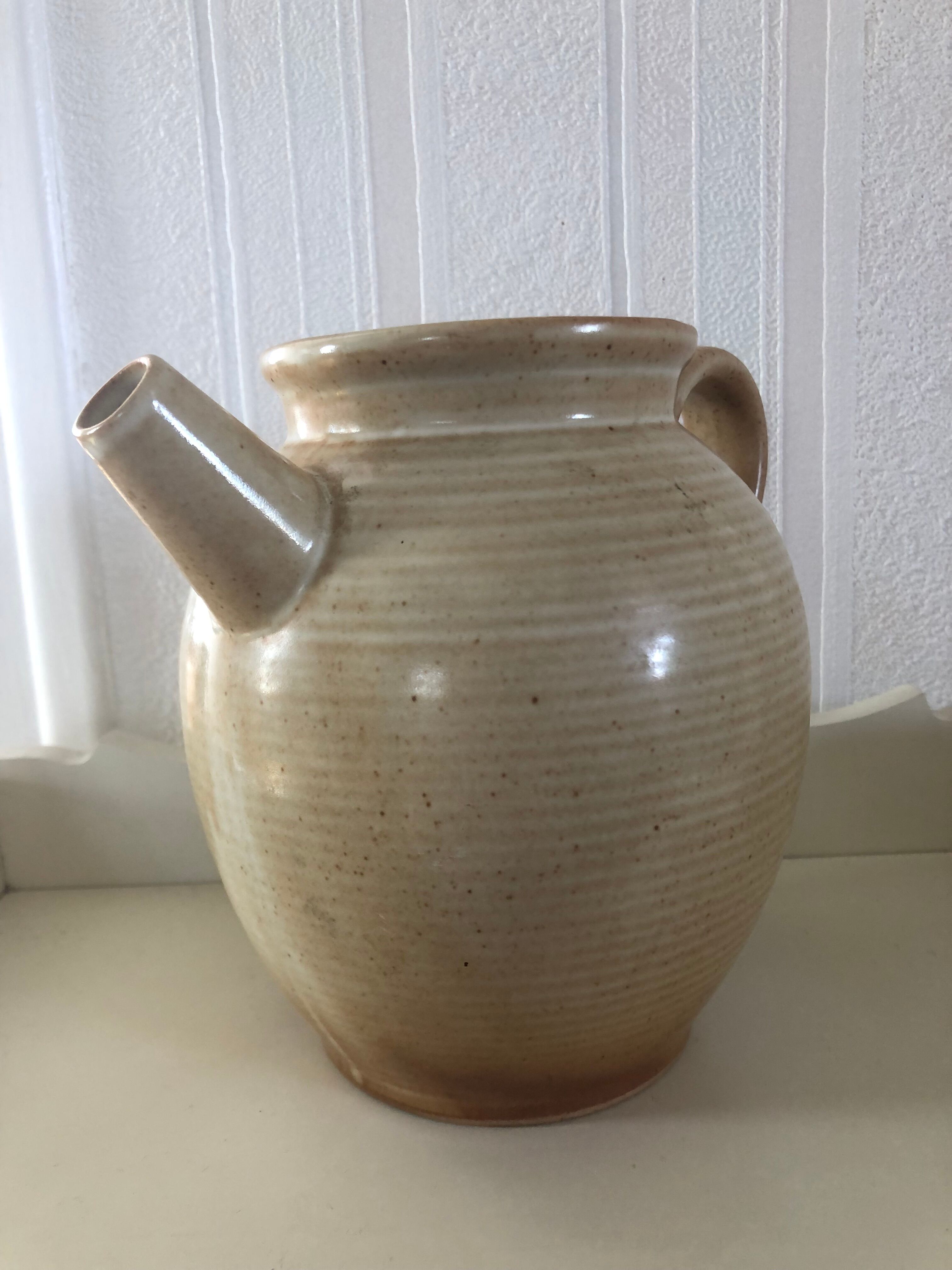 Stoneware jug