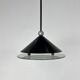 Suspension halogène postmoderne italienne, années 1980