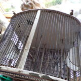 Ancienne cage à oiseaux