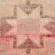 Short turkish runner rug 89x256cm