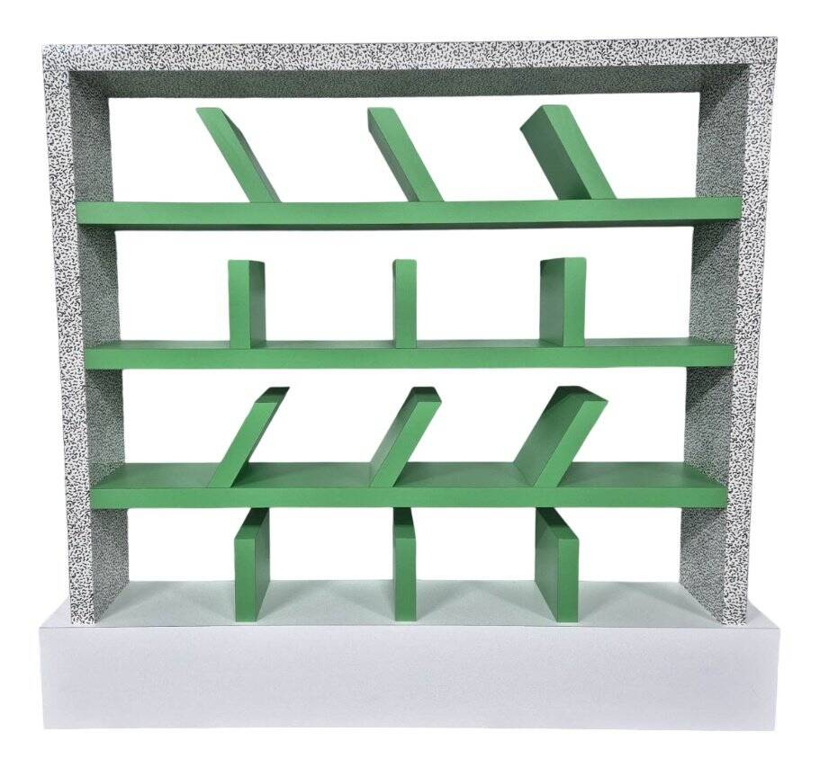 Suvretta bookcase by E. Sottsass for Memphis Milan