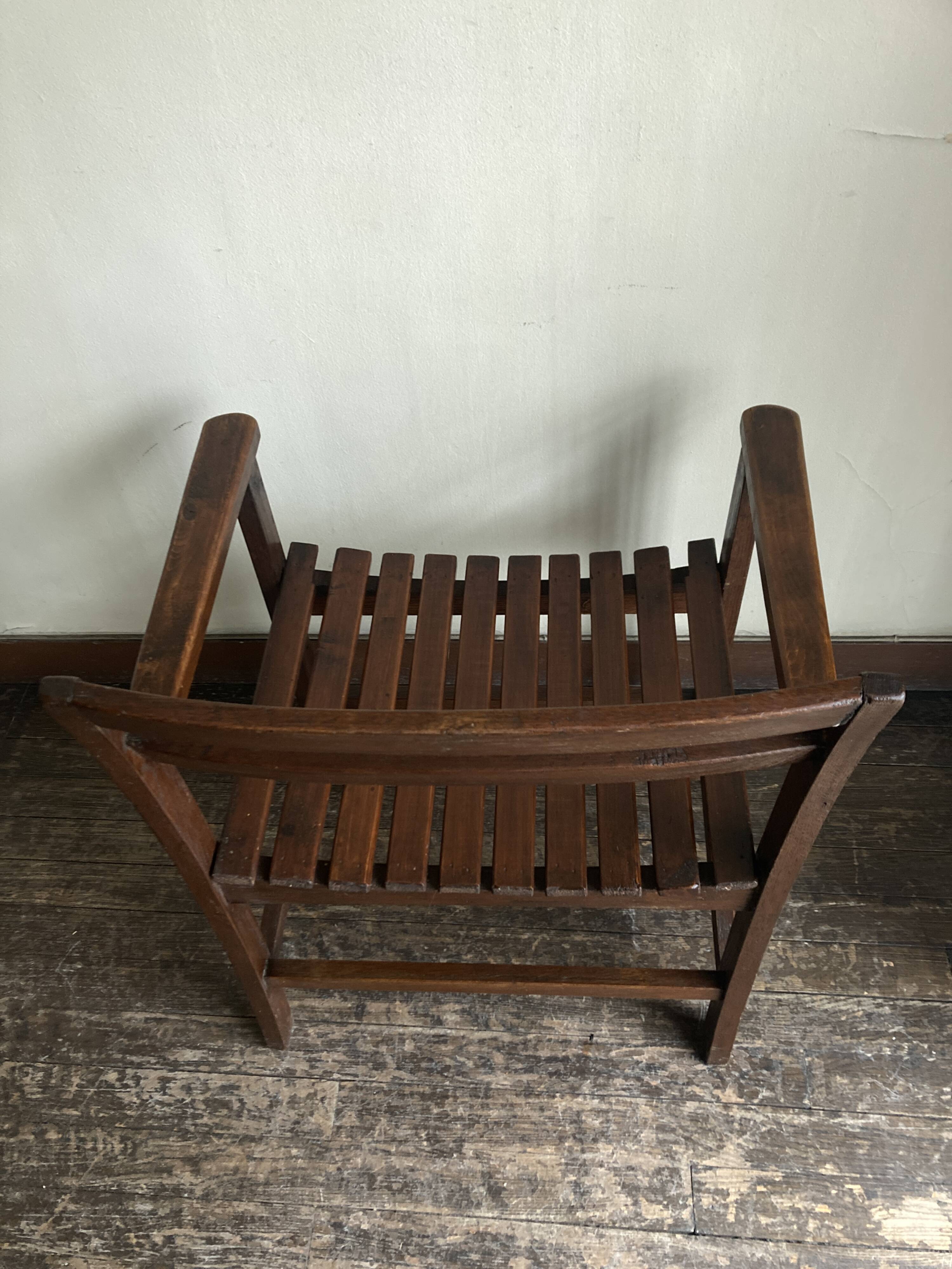 Modernist oak armchair, 1950