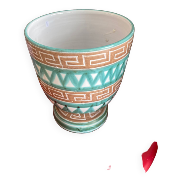 Cache pot sur pied Robert Picault Vallauris