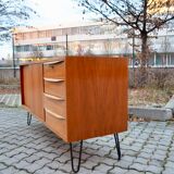 German Mid-Century Walnut Sideboard from A.M.T.