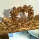 Louis XVI style and 19th century fireplace mirror