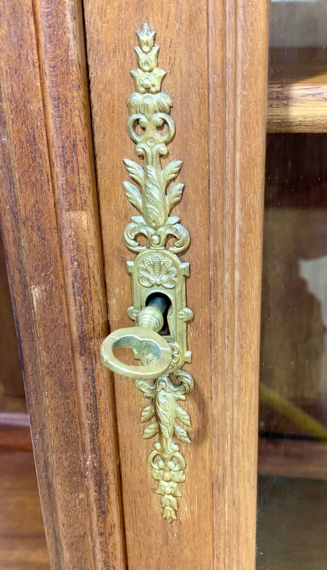 Meuble desserte-vitrine époque Art Nouveau 1900 Style  Louis Majorelle  ,école de Nancy