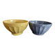 Ribbed earthenware bowl