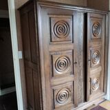 Solid wood cabinet