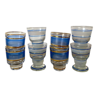 Antique aperitif glasses