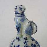 Boch Delfts blue and white sphinx vase, Holland, 50s