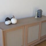 Scandinavian woden long sideboard.