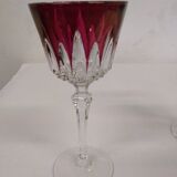 Verres à pied colorées