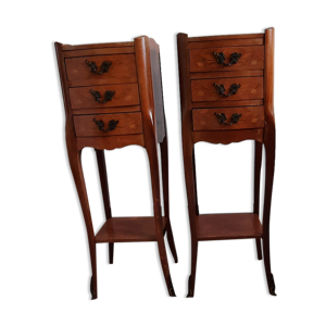 lot de 2 tables de nuit
