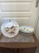 Antique 6x Sèvres Porcelain Plates Lahore & Basket 19th Century Hunting