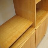 Ash bookcase, Danish design, 1970s, production: Denmark