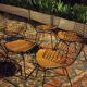 6 chaises Wire Harry Bertoia noires